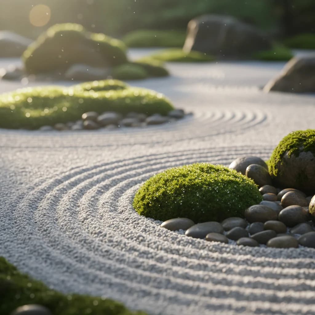 Détail d'un massif planté