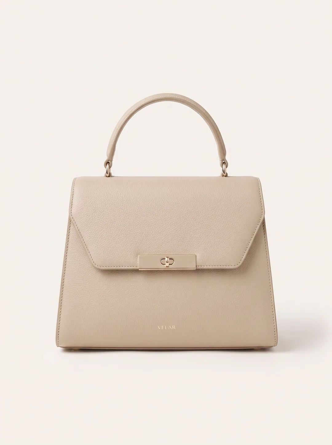 Séra bag, front view on ivory
